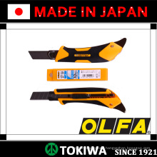 OLFA perfect knife with auto loading blade and plastic & rubber grip handle. Made in Japan (olfa cutters)